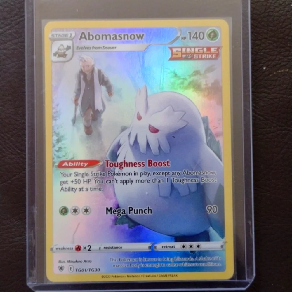pokemon cards abomasnow POKÉMON CARD GAME sv9 072/100 RR